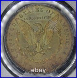 1883 O Morgan Silver Dollar Graded PCGS MS63 Rainbow Color Toning Toned Coin