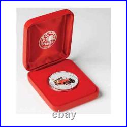 2006 FIRE ENGINES of the WORLD 1 OZ. 9999 SILVER COIN COLORIZED $138.88