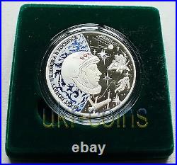 2011 Transnistria First Man in Space Yuri Gagarin Silver Colored Coin Astronaut