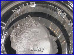 2014 DISNEY Silver $2 DAISY DUCK Colorized Coin 1 oz. 999 with Box & COA. #10