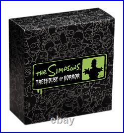 2022 The Simpsons Treehouse of Horror 1oz. 9999 Silver Coloured Coin PM