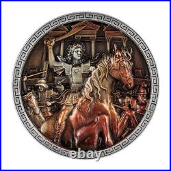 2023 Chad Alexander the Great 5oz Silver Antiqued Coin