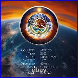 2023 Mexico Libertad Above The Earth & Sun Edition Coin 1 oz. 999 Silver Heaven