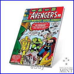 2023 Niue Marvel COMIX Avengers #1 1oz Silver Colorized Proof Coin