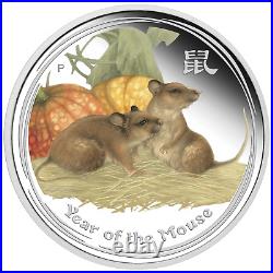 ANDA Money Expo Special 2020 Year of the MOUSE 2oz Silver Proof Colored $2 Coin