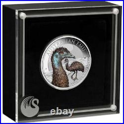 Australian Emu 2023 1oz Silver Coloured Coin