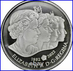 Highest Appraisal 2022 Canadian Silver Coin Ngc Pf 70 Elizabeth Ii Color Portrai