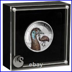 Perth Mint 2023 1oz Coloured Australian EMU 9999 Silver Coin? In Hand