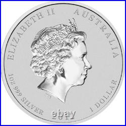 Perth Mint Australia Blue Coloured Colourised Dragon 2012 1 oz. 999 Silver Coin