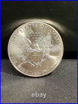 Rare 2014 Hologram American Silver Eagle Colorized Football & Field Sports Coin