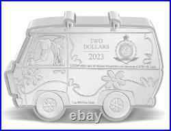 Scooby-Doo! - The Mystery Machine 2023 1oz Silver Coloured Coin, RARE MUST HAVE
