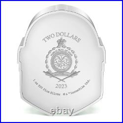 The Mandalorian Helmets Din Djarin1oz Pure Silver Coin NZ Mint