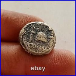 Unresearched Brutus Roman Silver Color Coin Denarius Eid Mar Very Rare