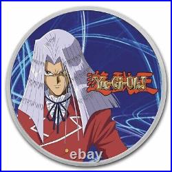 Yu-Gi-Oh! 2022 Niue 2-Coin Ag Color Set Max/Dark Magician Girl SKU#244234