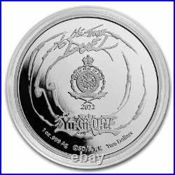 Yu-Gi-Oh! 2022 Niue 2-Coin Ag Color Set Max/Dark Magician Girl SKU#244234